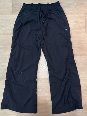lululemon athletica Black Wide-Leg Drawstring Lounge Pants or Dance pants